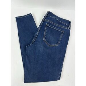 Old Navy RockStar Womens Sz 10 Jeans Blue High Rise Super Skinny Stretch